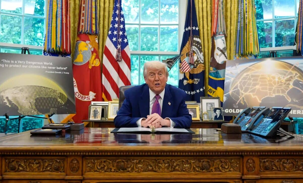 Trump Golden Dome missile defence shield