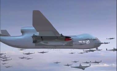 the Jiu Tian unmanned drone carrier