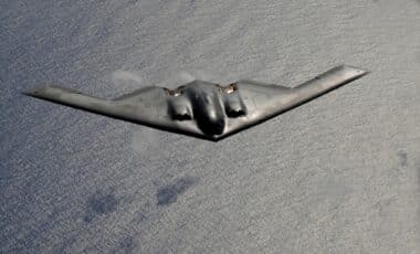 A B-2 bomber