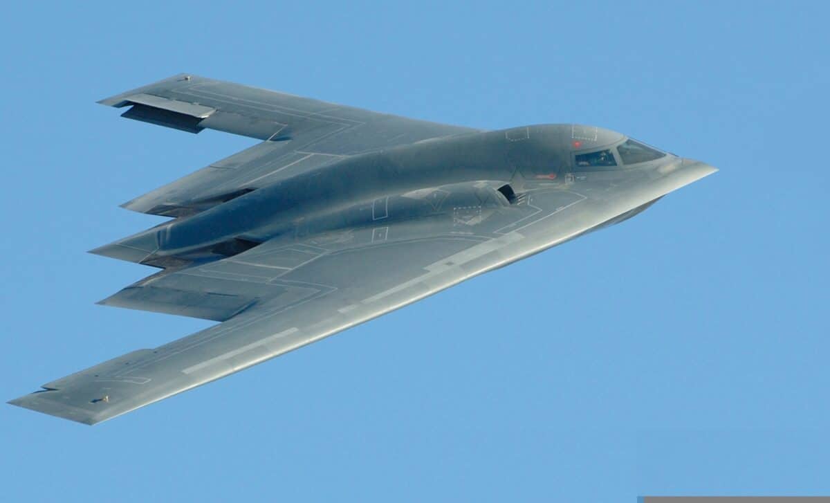 The US B-2 Spirit Bomber