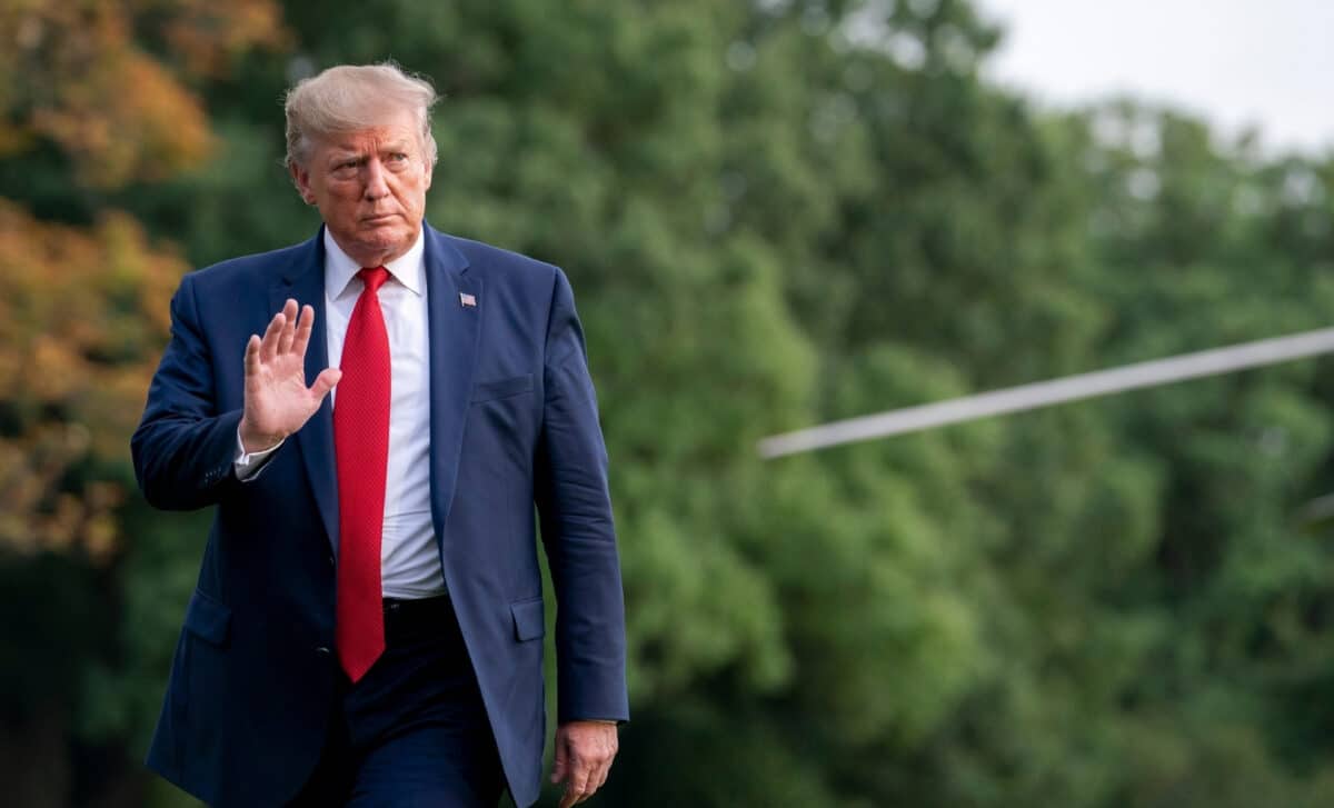 US President Donald Trump