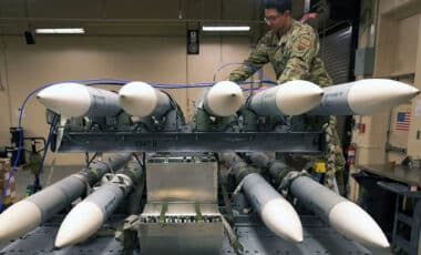 AIM-120 AMRAAM missiles
