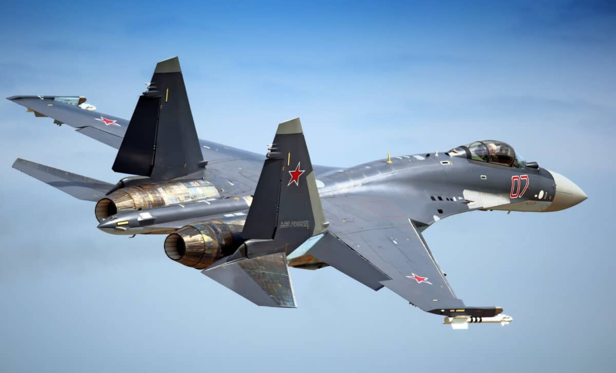 Russian Su-35 fighter jet