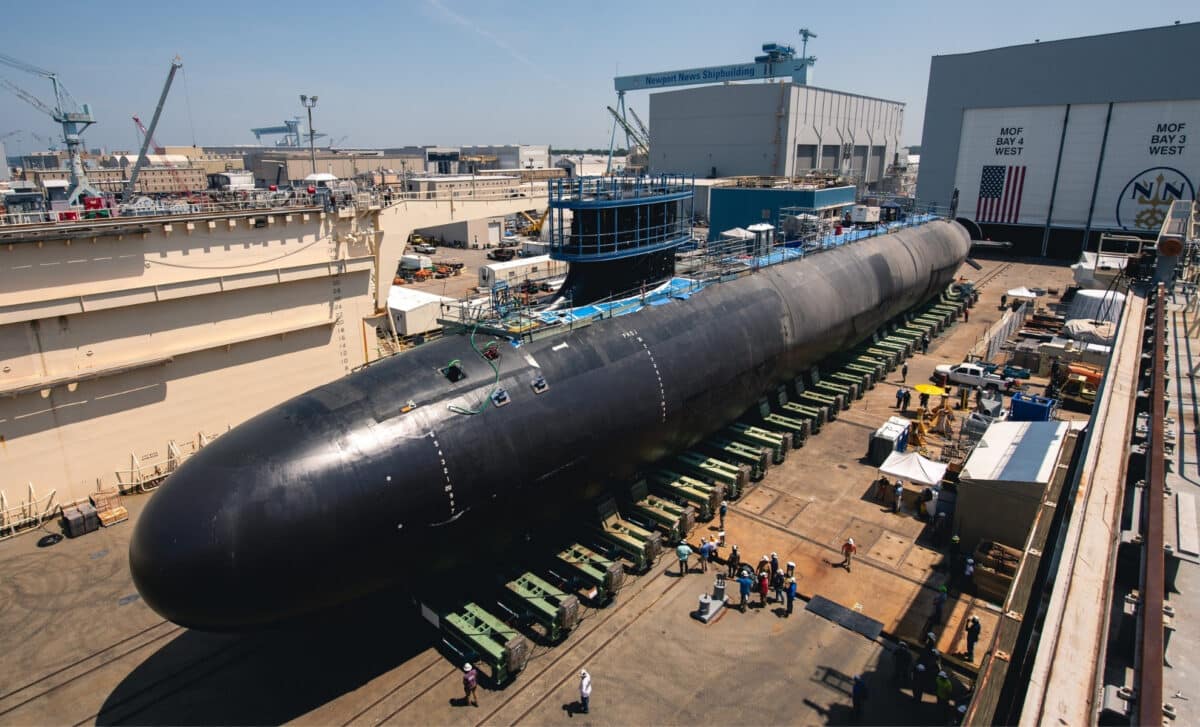 Virginia-class Block V nuclear attack submarine