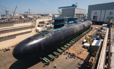 Virginia-class Block V nuclear attack submarine
