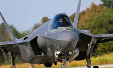 US Navy F-35 fighter jet