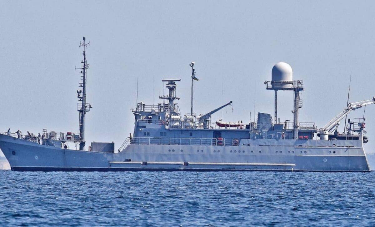 Ukrainian Navy's medium reconnaissance ship “Simferopol”