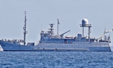 Ukrainian Navy's medium reconnaissance ship “Simferopol”